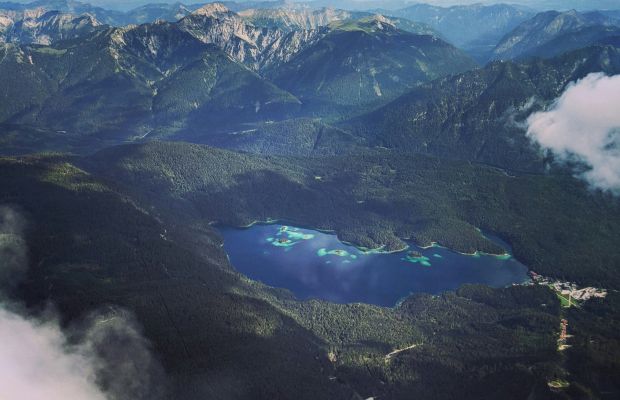 Zugspitze und Eibsee